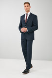 Wool Blend Stretch Suit Jacket